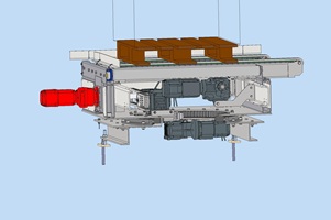 Dreh-Hub-Rollen-Ketten-Umsetzer